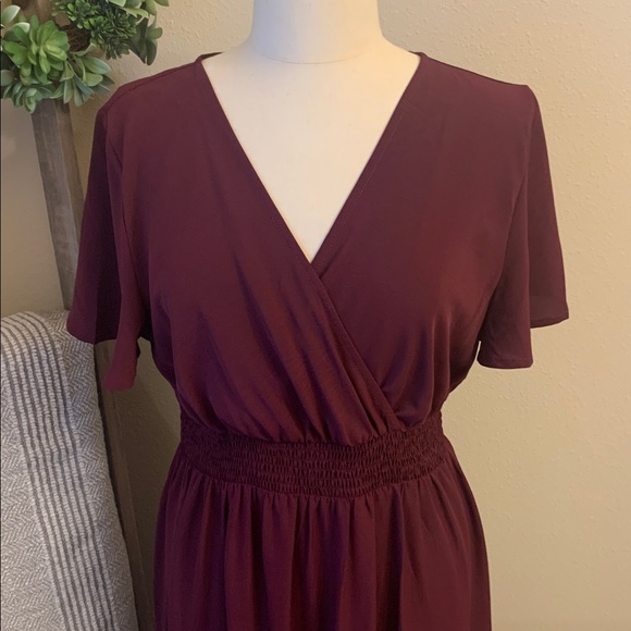 SHEIN faux wrap maxi dress - Picture 2 of 6